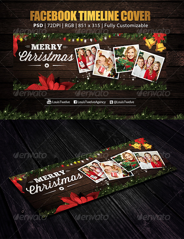 Family Christmas | Facebook Cover - Facebook Timeline Covers Social Media