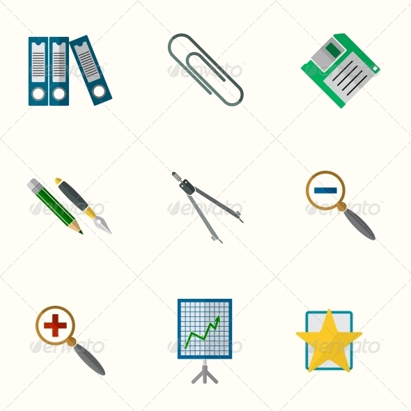 Universal Flat Icons Universal Flat Icons