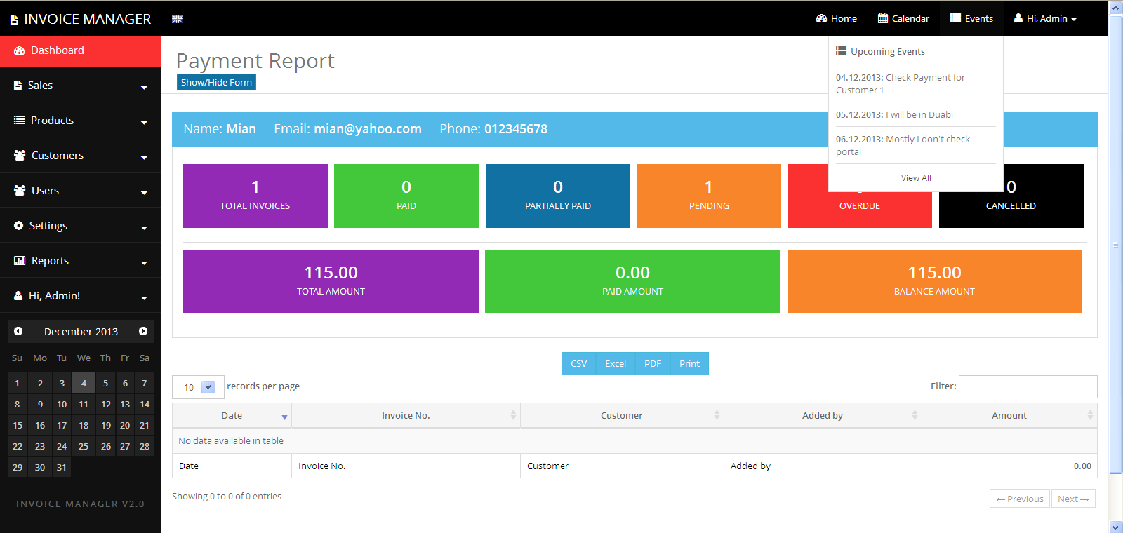 Simple Invoice Manager - Invoicing Made Easy by Tecdiary ...