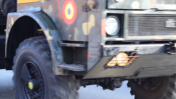 Military Truck and Cannon Military Truck and Cannon