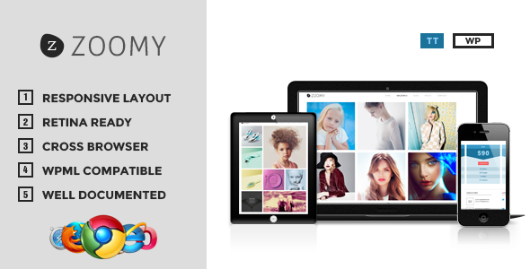 Zoomy - Professional Photography WordPress Theme