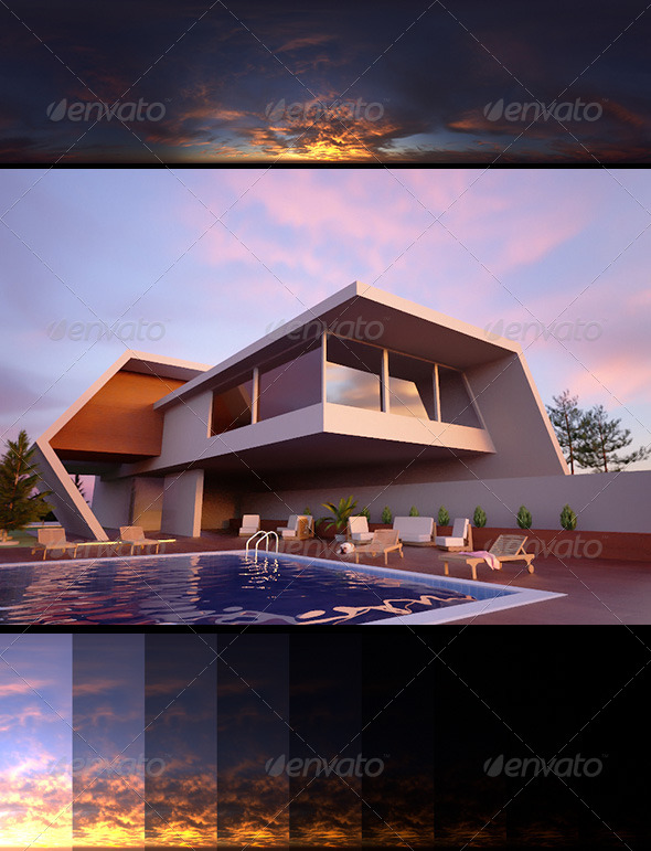 Realsky HDRI Sunset 1710 Realsky HDRI Sunset 1710
