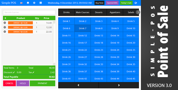 Simple POS - Point of Sale Made Easy - CodeCanyon Item for Sale