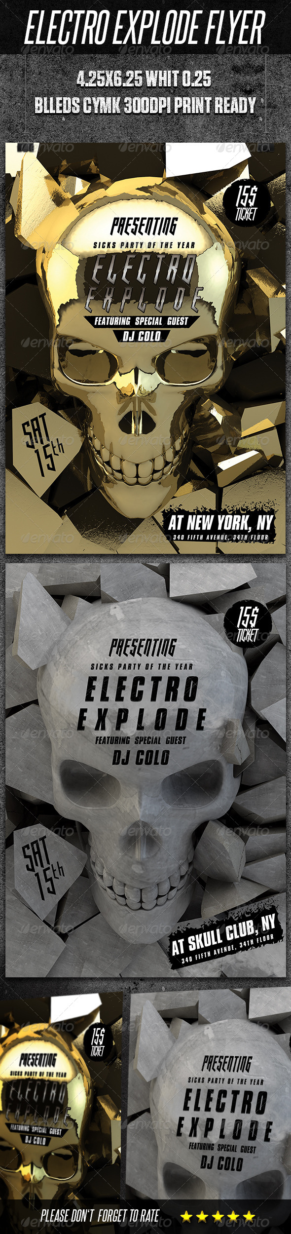 Modern Electro Flyer Modern Electro Flyer