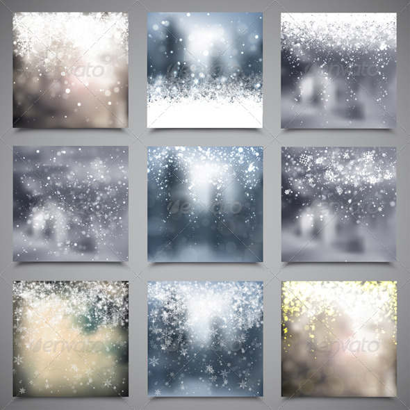 Christmas Blur Backgrounds Christmas Blur Backgrounds