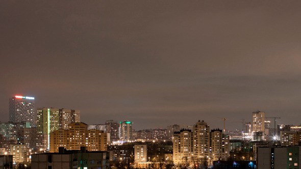 City Time Lapse By Night City Time Lapse By Night