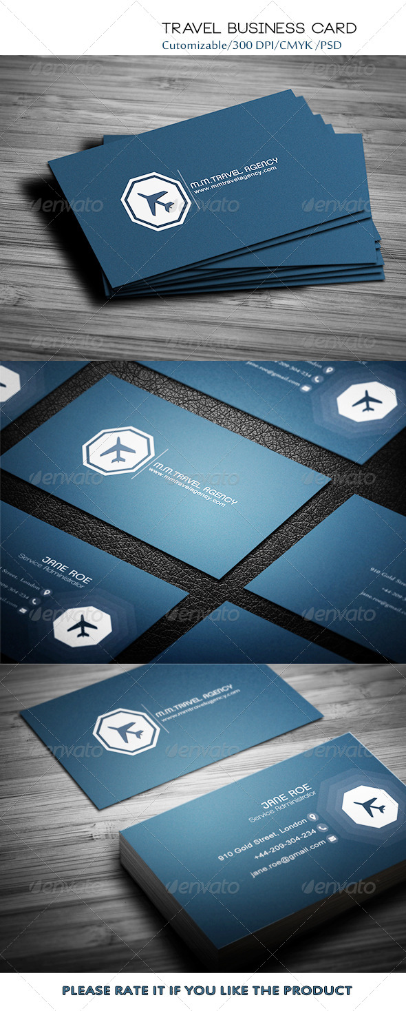 Travel Business Card Travel Business Card