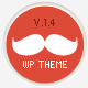 Mustache - Onepage Retina WordPress Theme
