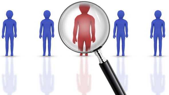 Choosing the Right Person Concept Choosing the Right Person Concept