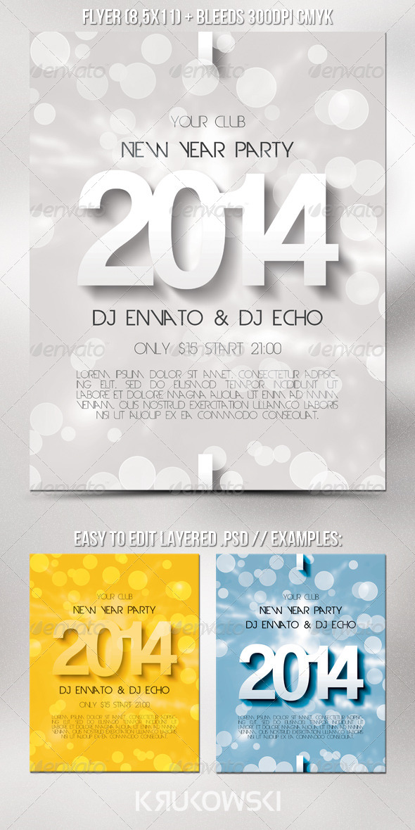 New Year Flyer