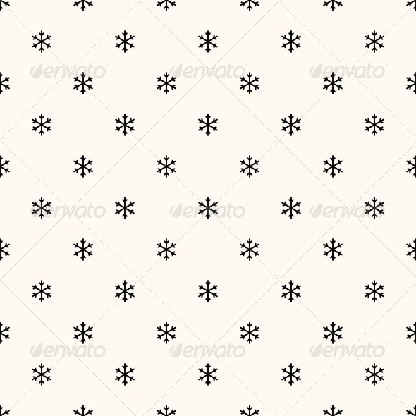 Vector Seamless Winter Retro Pattern Vector Seamless Winter Retro Pattern