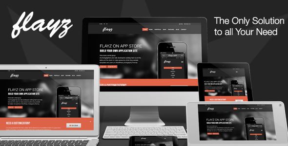 Flayz - Multi Purpose HTML5 Website Template