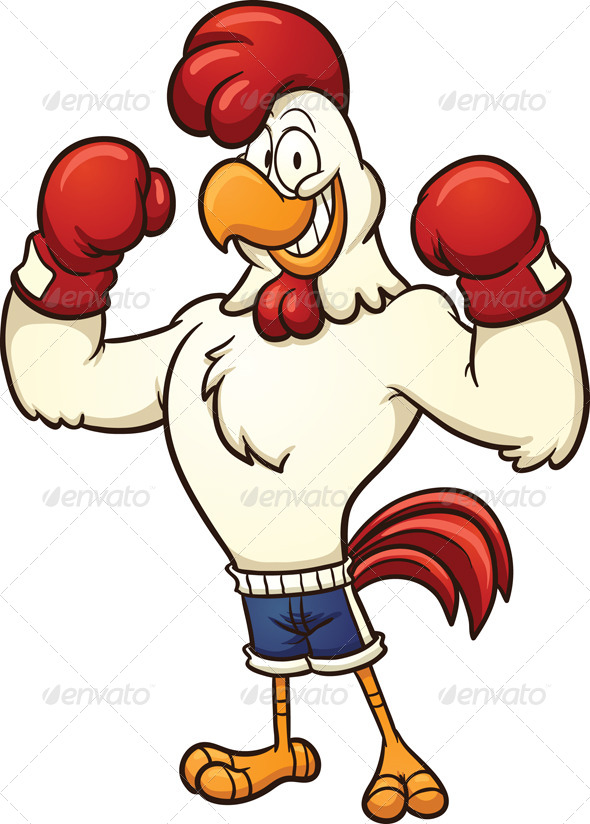 rooster animation clipart - photo #49
