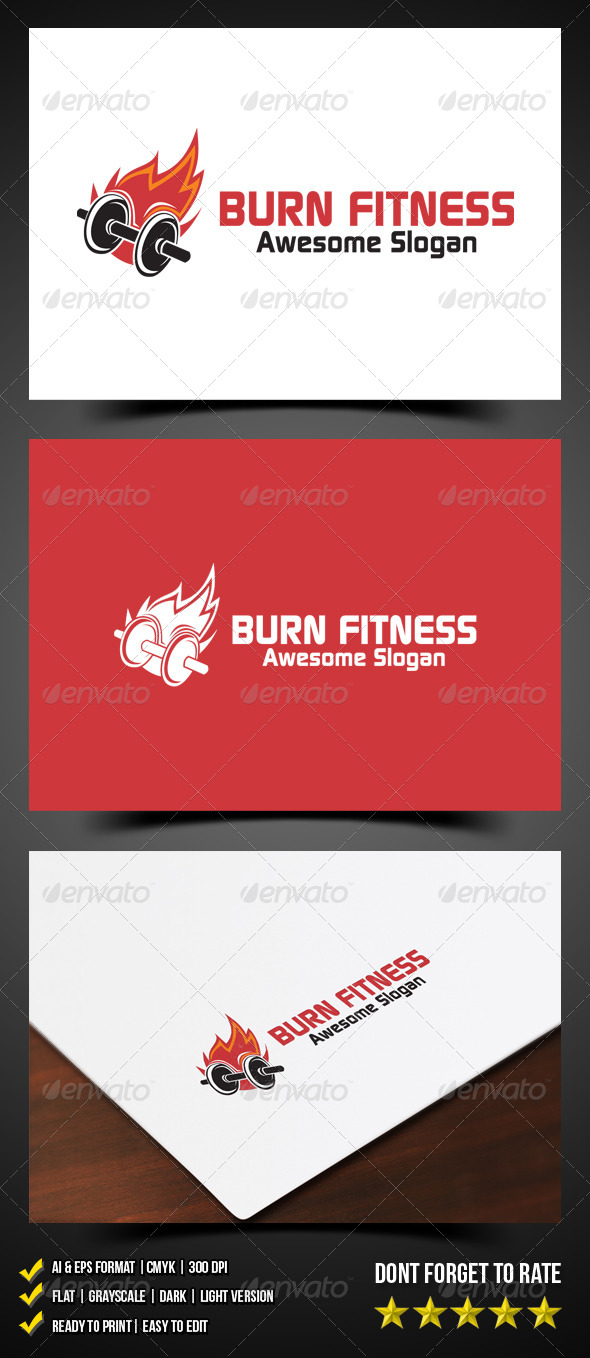 Burn Fitness Logo