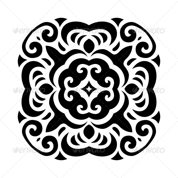 Abstract Vector Mehndi Tattoo Ornament Abstract Vector Mehndi Tattoo Ornament
