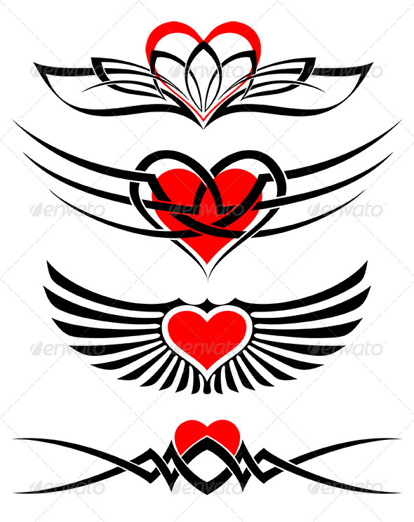 Love Tattoo Set Love Tattoo Set