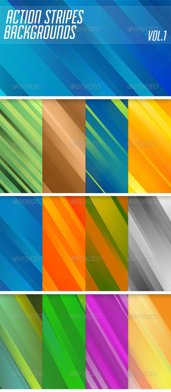 Action Stripes Backgrounds Action Stripes Backgrounds