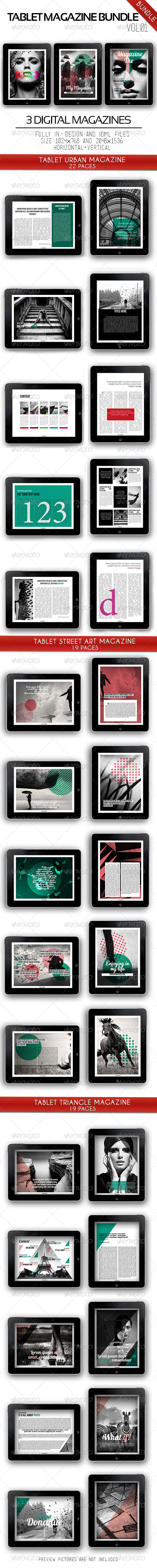 GraphicRiver Tablet Magazine Bundle Vol.01 6379086 GraphicRiver Tablet Magazine Bundle Vol.01 6379086