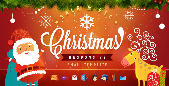 Christmas - Responsive Email Template - Email Templates Marketing