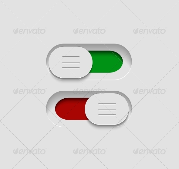 Vector UI Slider Set Vector UI Slider Set