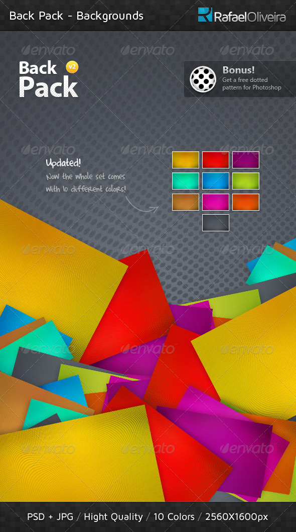 Back Pack - Backgrounds Graphics
