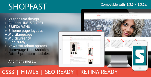 Shopfast Multipurpose Retina Opencart Theme