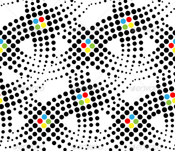 Dots Seamless Pattern Dots Seamless Pattern