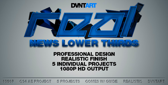 REAL News Lower Thirds REAL News Lower Thirds