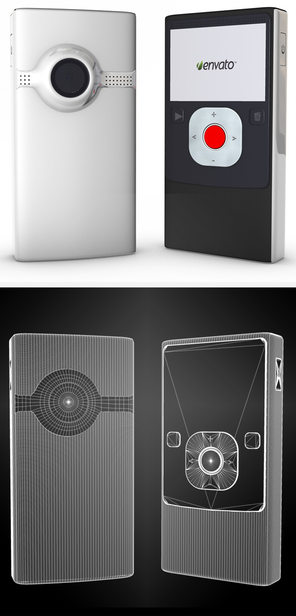 Flip Video Camera - 3DOcean Item for Sale