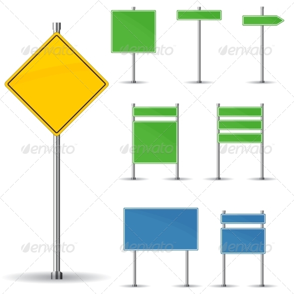 blank road map graphic