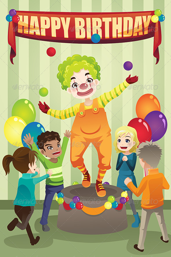 Birthday Party Clown Birthday Party Clown