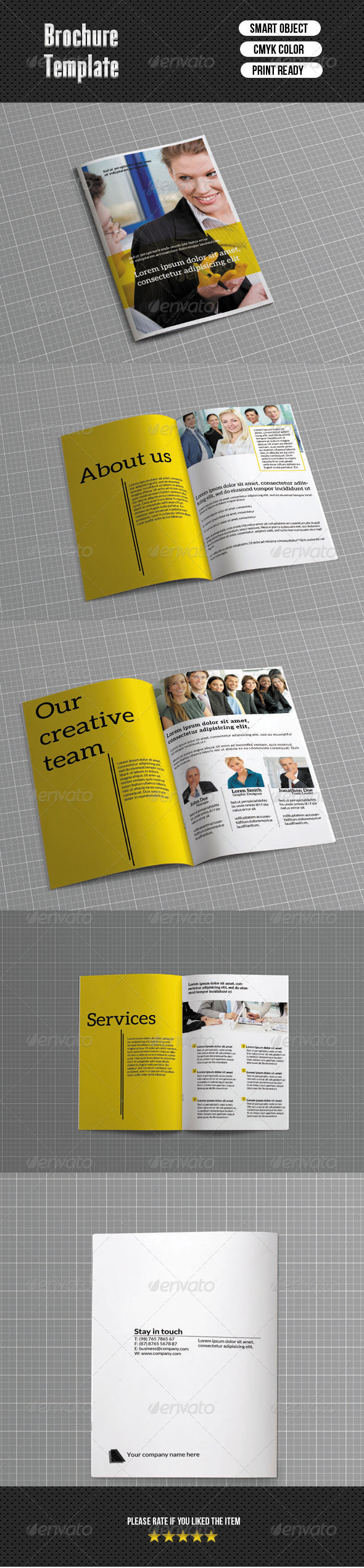 Bifold Brochure-Business (8 Pages) - Corporate Brochures