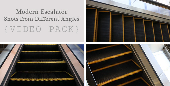 Escalator Shots from Different Angles 4 Pack Escalator Shots from Different Angles 4 Pack