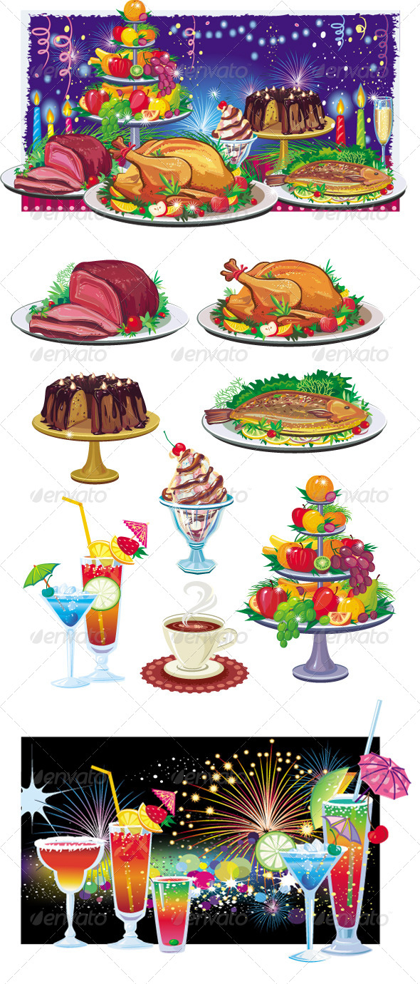 Holiday Dinner Set Holiday Dinner Set