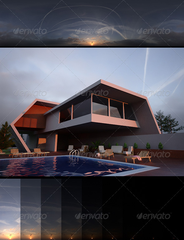 Realsky HDRI Sunset 1645 Realsky HDRI Sunset 1645