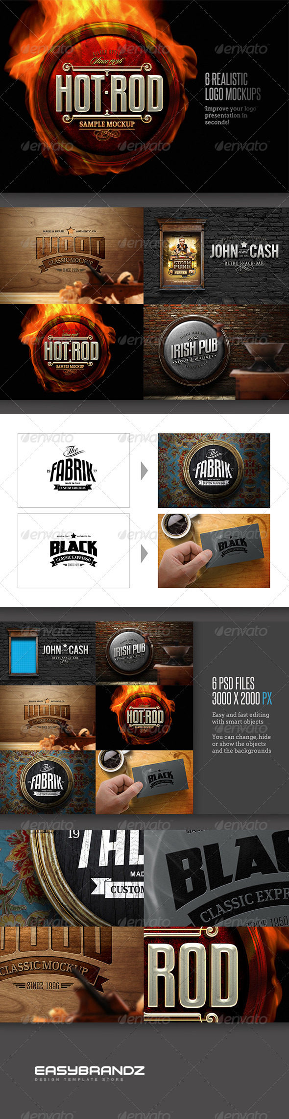 Logo Mockups Vol.01 - Logo Product Mock-Ups