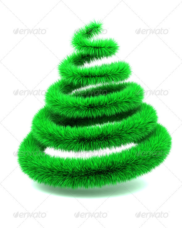 Furry Christmas Tree