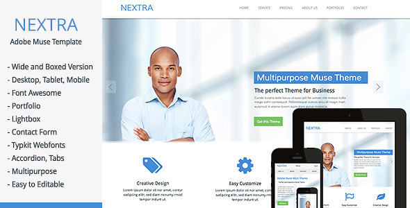 Nextra - Multi-Purpose Muse Template