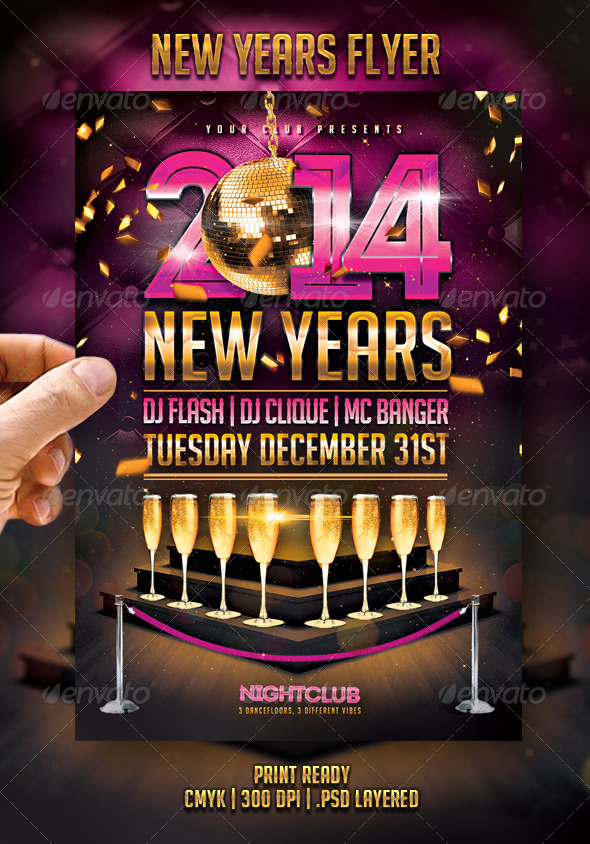 New Years Flyer