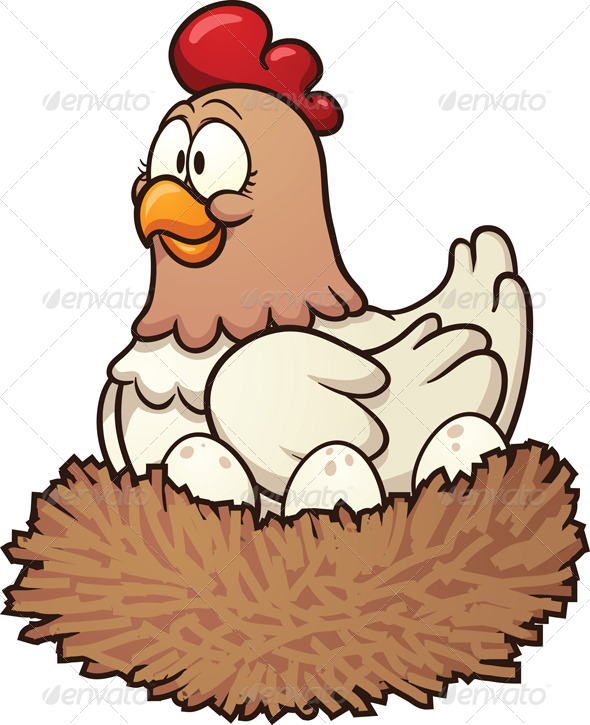 Cartoon Chicken - Animals Characters