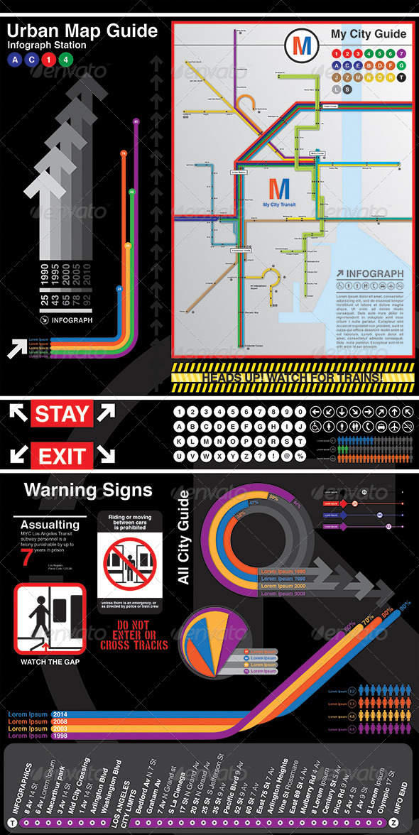 GraphicRiver Infographics My City Guide 6405304 GraphicRiver Infographics My City Guide 6405304