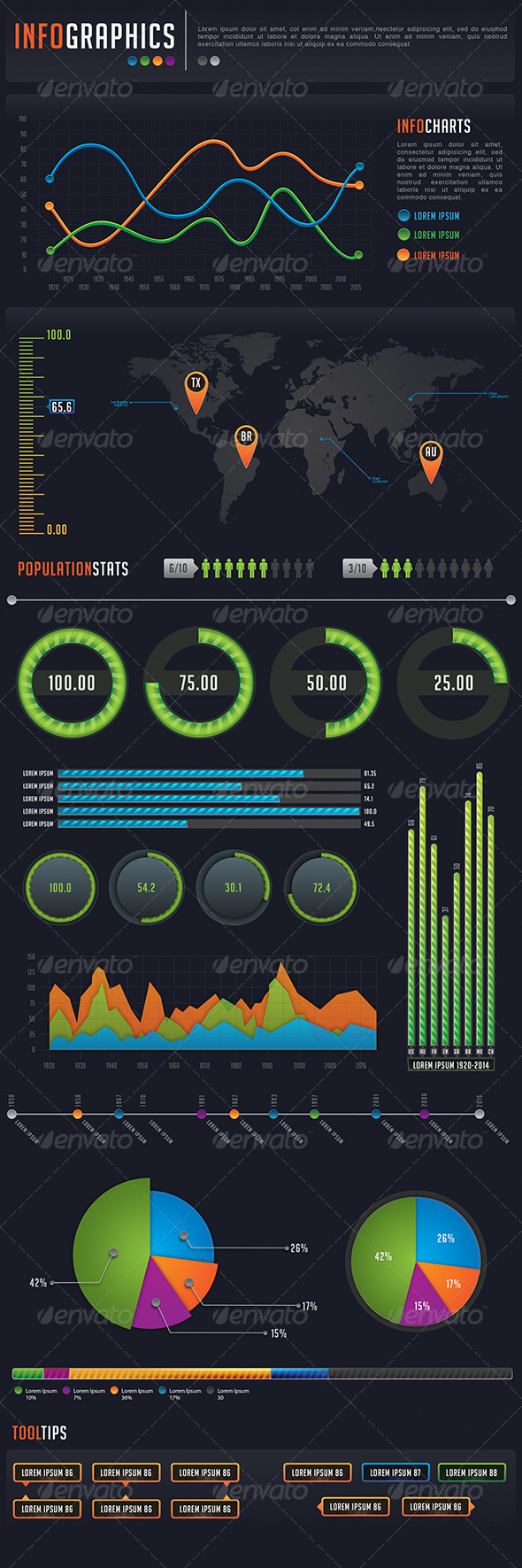 GraphicRiver Bright Future Infographics 6434974 GraphicRiver Bright Future Infographics 6434974