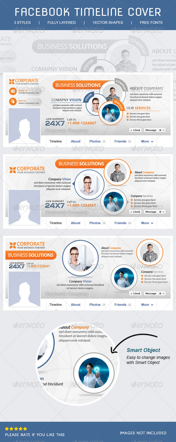 Corporate Facebook Timeline Corporate Facebook Timeline