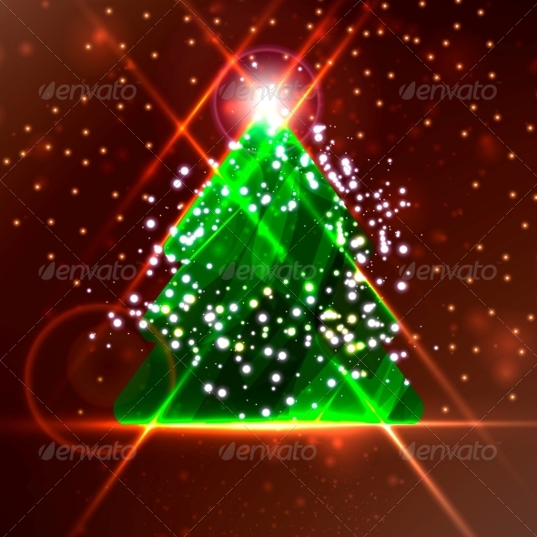 Abstract Christmas Tree Abstract Christmas Tree