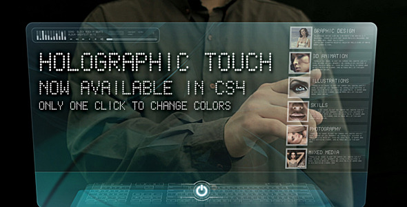 Holographic touch Holographic touch