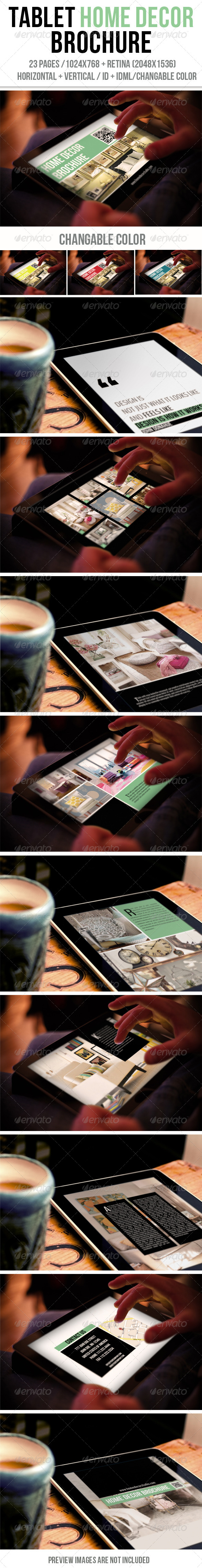 iPad & Tablet Home Decor Brochure iPad & Tablet Home Decor Brochure