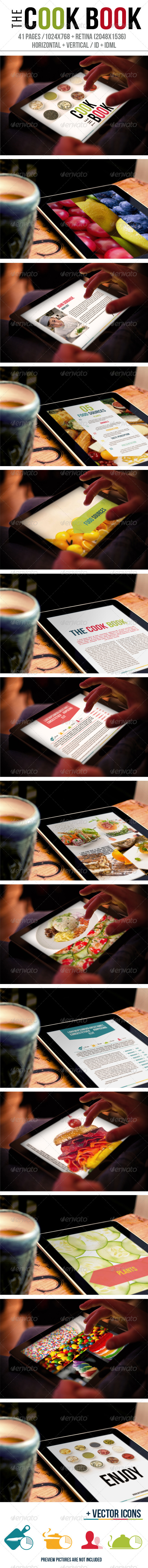 GraphicRiver The Cook Book Tablet 6445104 GraphicRiver The Cook Book Tablet 6445104
