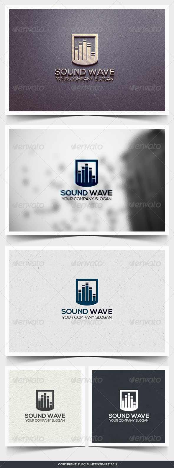 Sound Wave Logo Template - Objects Logo Templates