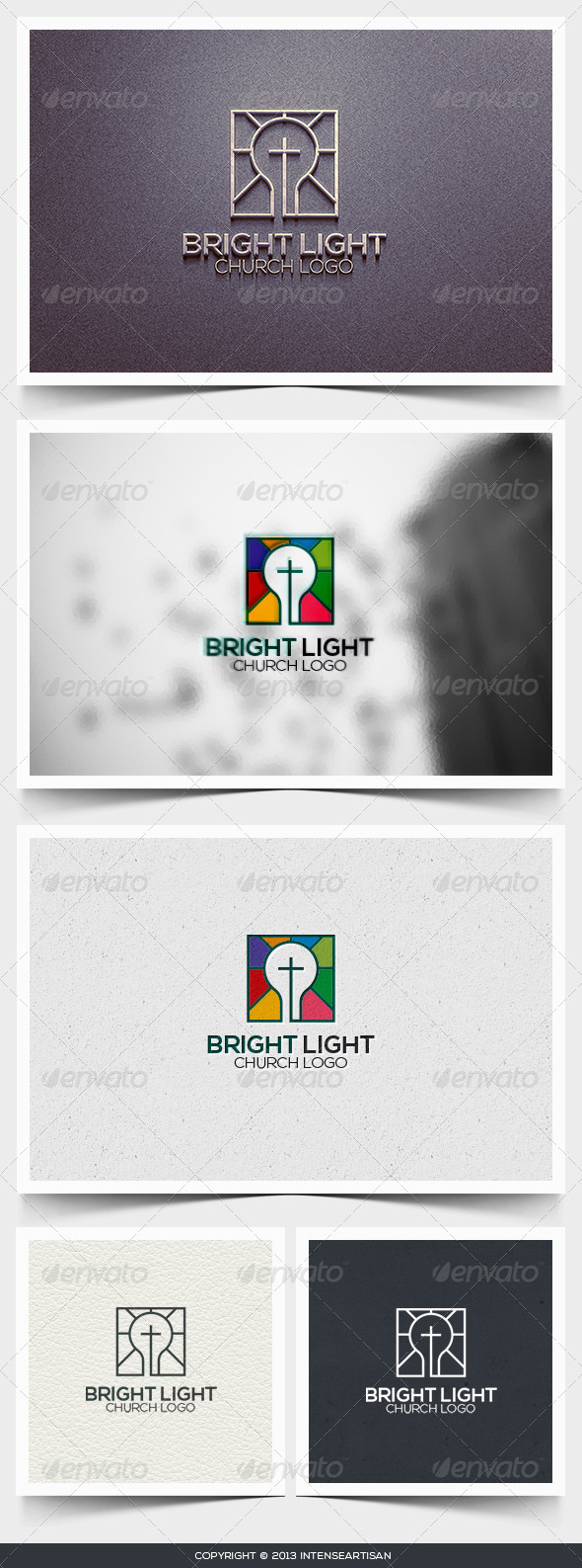 Bright Light Logo Template Bright Light Logo Template
