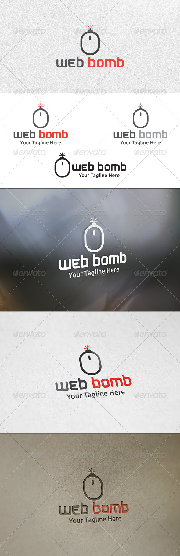 Web Bomb Logo Template Web Bomb Logo Template